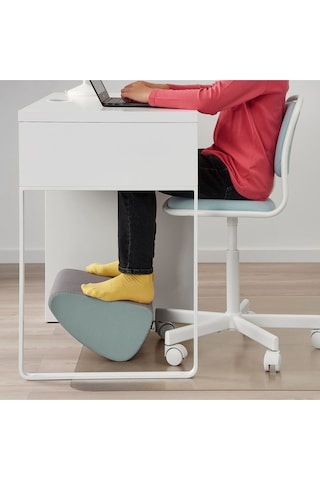 Övnıng Çok Fonksiyonlu Ergonomik Ayak Desteği, Gri-yeşil, 38x32 Cm