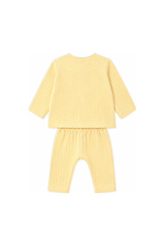 Bip Baby Kız Bebek 3'lü Müslin Takım Sarı