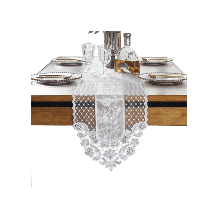 70 Cm Dantel Kore Prenses Masa Bayrak Avrupa Beyaz Basit Çay Masa Koşucu Fransız Dantel Tv Kabine Masa Örtüsü Masa Koşucuları 115 X 145