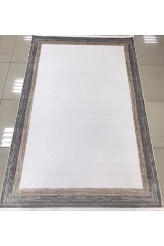 Merinos Halı Vista 76592 957 Serisi Triko Akrilik Salon Oturma Yatak Odası Halısı Krem - Gri - Bej