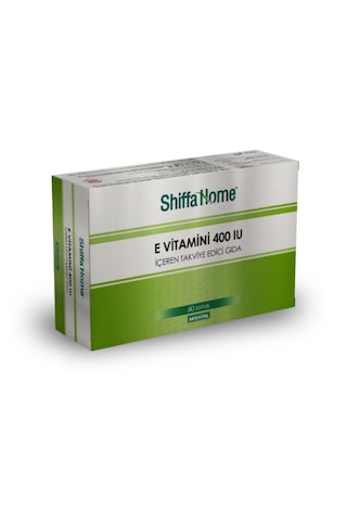 Aksu Vital Shiffa Home E Vitamini 400 IU 700 MG 60 Softgel