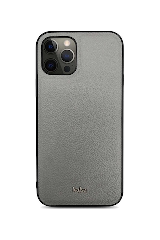 Kajsa Apple Uyumlu iPhone 12 Pro Max Kılıf Kajsa Luxe Collection Hakiki Deri Kapak ZORE-218930
