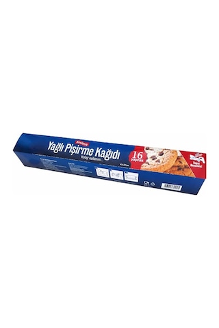 Roll-up Yağlı Fırın Tepsi Pişirme Kızartma Kağıdı 16'lı 42 x 37 CM