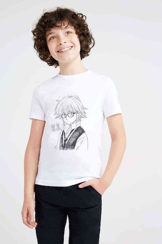 Tshirthane Anime Fairy Tail Glass Guild Emblem Baskılı Unisex Çocuk Beyaz T (534776972)