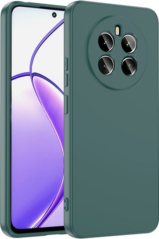 Realme 12 Plus Kılıf İçi Süet Tasarımlı Renkli Lansman Kapak