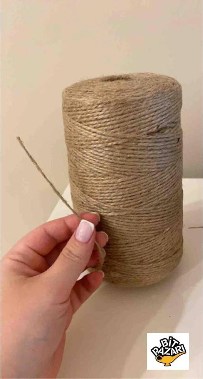 500 Gr / 500 Metre Jüt Ipi Hasır Ip Keten Ip