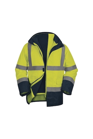 Delta Plus Speed Pu Kaplı Oxford Kumaş 5+1 Parka Sarı