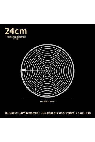 Kosona 24cm Mutfak Kullanıma Uygun 304 Paslanmaz Çelik Kalın Kapatıcı, Ev Ve Ticari Kullanım, Kolay Temizlenir, Çok Amaçlı Pişirme Aleti