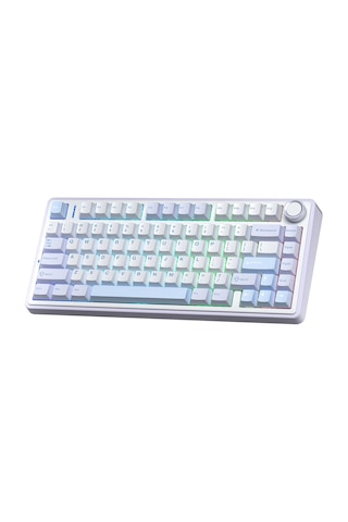 Aula F75 Mekanik Rgb Tkl Gray Switch Kablosuz Makrolu Hot Swap Klavye