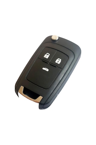 Chevrolet Uyumlu Cruze Aveo Anahtar Kumanda Kabı Vidalı Metal Logolu