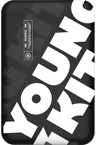 Youngkit APE Serisi 15 W 5000 mAh Hızlı Şarj Özellikli Wireless Powerbank - Siyah