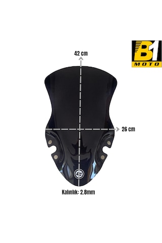 Cf Moto 450sr Siperlik Camı
