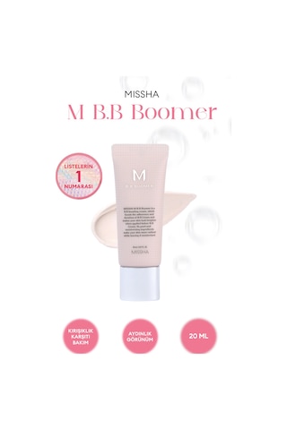 Missha Işıltılı ve Aydınlık Görünüm Sağlayan Makyaj Bazı M B.B Boomer 20 ML