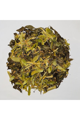 Ihlamur Yaprak Rize Yeşil Çay Harmanı %100doğal El Yapımı 100 Gr