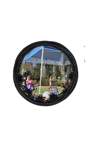 Besthome1 15 Metre 21 Başlıklı Avrupa Standart Bahçe Sisleme Sulama Sistemi Seti - Hgdy57 Siyah Teflon Bant Kullanışlı Hediye