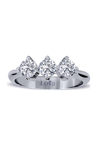 Lova 1 Karat Pırlanta Tria Yüzük - 1050207