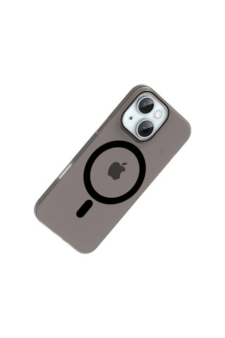 Joko Apple Uyumlu iPhone 14 Pc Blank Magsafe Kapak - Siyah