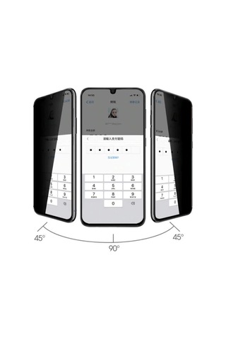 Ringke A23 Uyumlu Hayalet Ekran Gizli Tam Kaplayan Kırılmaz Cam