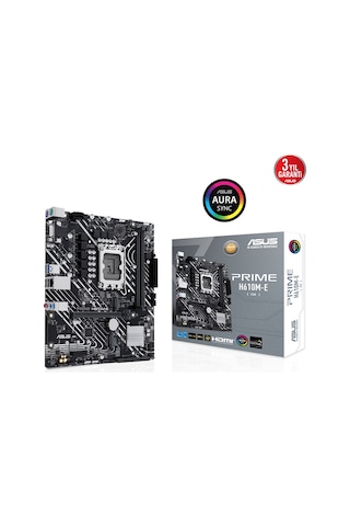 Asus Prıme H610m-e-csm Ddr5 Hdmı-dp Pcıe 4.0 1700p Matx Kurumsal Anakart