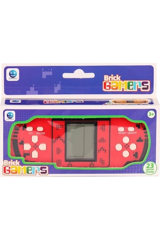 Brick Gamers Tetris Oyun Konsolu 158a-38 Sarı, Mavi