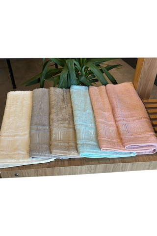 Goldroom Bambu 6lı Havlu Seti 6 Renk