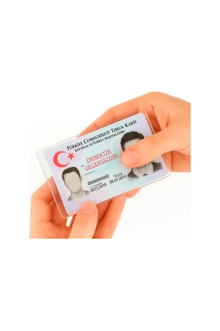 Linea 6.5x9,5 Şeffaf Kimlik-ehliyet Kabı 24794-2 200 Adet