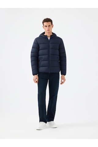 Regular Fit Erkek Mont Lacivert