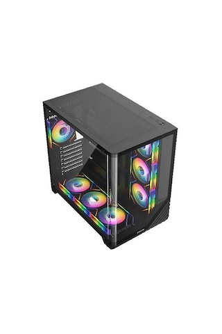 Fazeon F3 750w 80plus Bronze 7x120mm Argb Fanlı Atx Bilgisayar Kasası