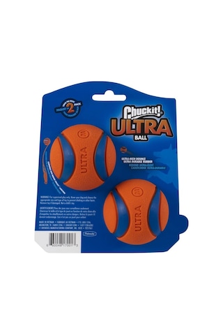 Chuckit Ultra Ball 2'li Köpek Oyun Topu Orta Boy 6.5 CM