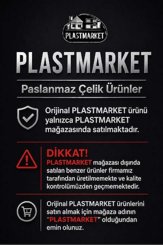 Paslanmaz Çelik Tezgah Üstü Kesme Doğrama Yoğurma Tahtası - L Kenar - Xl Ekstra Büyük Boy Metalik