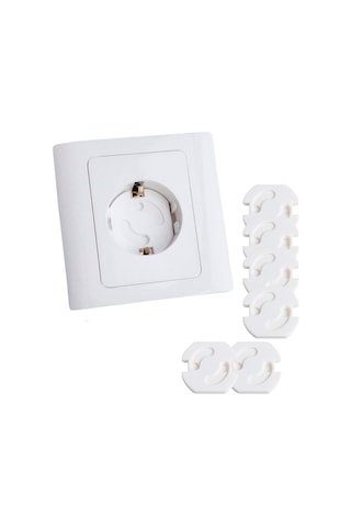 Evokids Otomatik Kapanır Priz Koruyucu 12 Adet