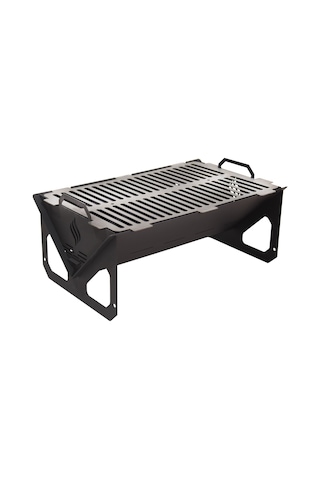 Baygato Smoke Master Grill Mangal (Üçgen Taban) Katlanabilir Ve Taşınabilir 6 Kişilik