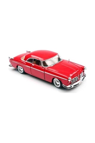 Motormax 1 24 1955 Chrysler C300 Kırmızı Die-cast Model Araba