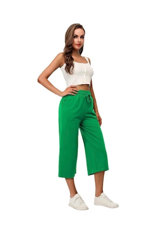 Superlife Kadın Bol Kapri Şort Spr24ks63 Benetton Yeşili