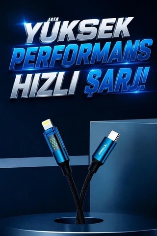 Şarj Kablosu Type-c To Lightning 27w U22 Telefon Parçası Mobil Aksesuar Teknolojik Ürün