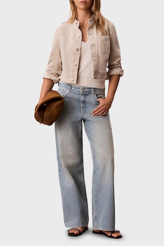 Calvin Klein Pamuklu Düşük Bel Bol Paça Baggy Jeans Lv047g916gyp3 Bayan Kot Pantolon Lv047g916g Yp3 Açık Mavi