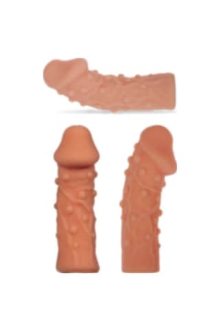 Erofoni No:6 Ultra Soft Yumuşak Dokulu 15 CM Lüks Realistik Penis Kılıfı