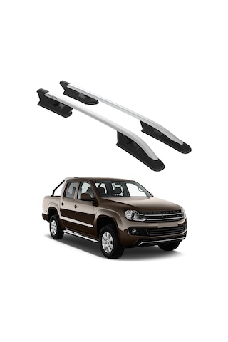 Volkswagen Amarok 2010-2022 Turtle Falcon Tavan Çıtası Gri