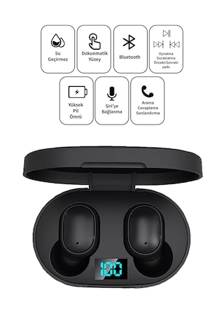 Abatech E6S Bluetooth 5.0 Kulak İçi Kulaklık