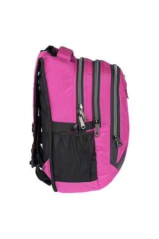 4 Bölmeli Suya Dayanıklı Ergonomik Okul Sırt Çantası Rlx2227-Pembe