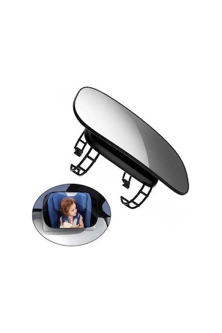 Wondernest 3r-097 Oto Güneşlikli Makyaj Aynası - Araç İçi Aynası, Pratik Ve Şık