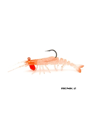 Avlivari 3D Shrimp 6Gr 7.62Cm Zıplatmalı Silikon Karides