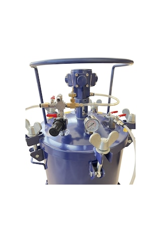 20 Lt Otomatik Karıştırıcılı Teflon Kaplı Basınçlı Boya Tankı