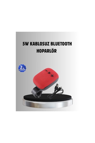 Taşınabilir Bluetooth Hoparlör 5w Güçlü Ses, Tws Ve Fm Radyo Özellikli