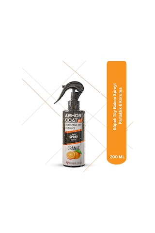 Armor Coat Köpek Bakım Spreyi Portakal Kokulu 200 ML