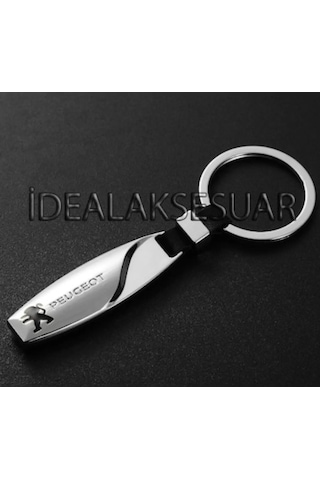 Peugeot Damla Metal Anahtarlık 2021 Üretim Şık Kaliteli Aksesuar Araba
