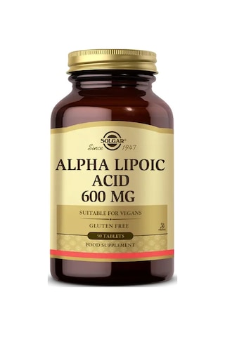 Solgar Alpha Lipoic Acid 600 Mg 50 Tablet