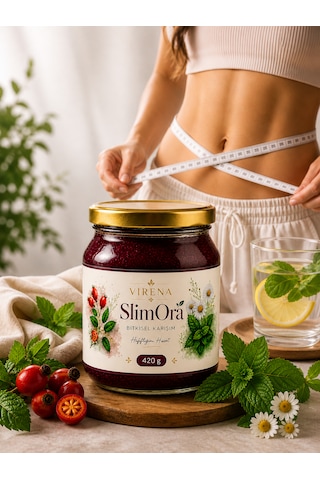 Virena Slimora Bitkisel Destek Macunu 420 Gr 2li Paket