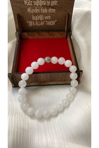 Ahşap Kutulu Opal Taşı Çok Renkli