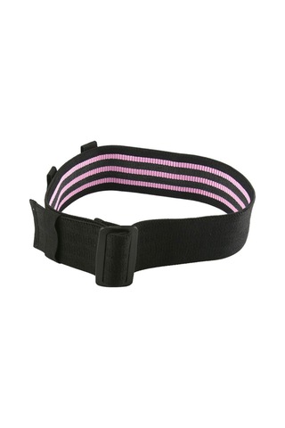 Geeroyoo Siyah-pembe Çizgili, Dengeleyebilir, Kayma Önleyici, Kalın Yoga & Egzersiz Kemerleri - Kaliteli Dokuma, Dayanıklı, Kalçayı Geliştirir, Fitnes Ve Squat İçin Uygun Siyah Ve Pembe Şerit